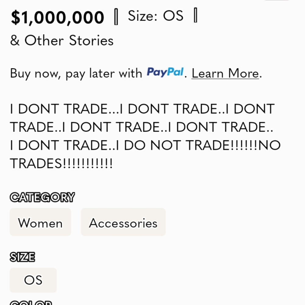 NO TRADES!!!!!!!!! - Picture 2 of 4
